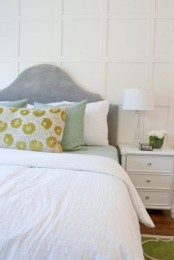 printed and pastel bedding is a cool and easy idea to refresh your bedroom for spring and you can change it easily