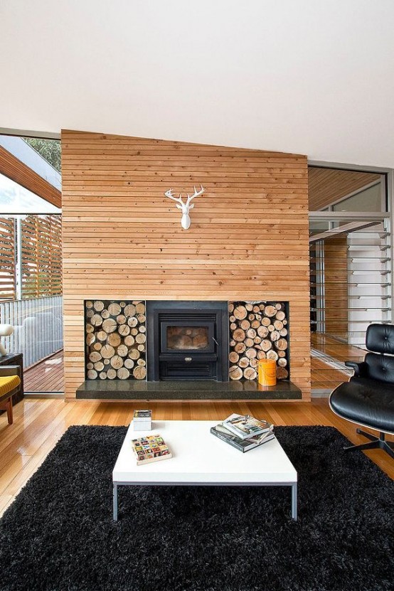 Wood Clad Interior Ideas To Warm Up In The Winter