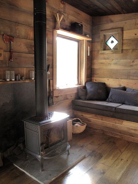 wood winter interior clad warm digsdigs