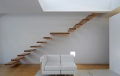 Wood Floating Staircase