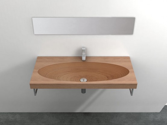 Wood Sink Stan By Plavidesign