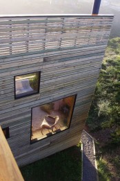 Wooden Fortress Like Metamorphosis House In Chile