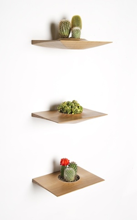 Wooden Pots For Placing On The Walls
