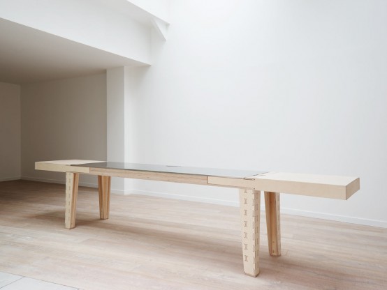 Work&Turn Multipurpose Table With A Reversible Top