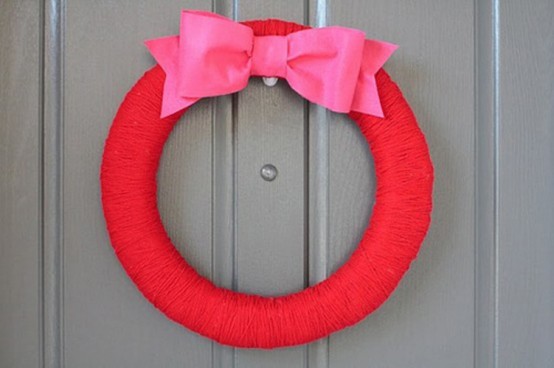 Wreath And Garland Ideas For Valentine's Day