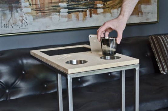 Your Sofa s Best Friend Caddy Table DigsDigs
